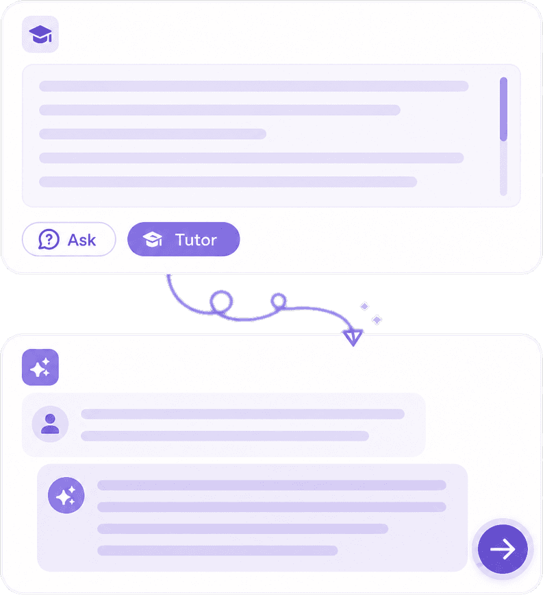 Knowant Tutor study modes