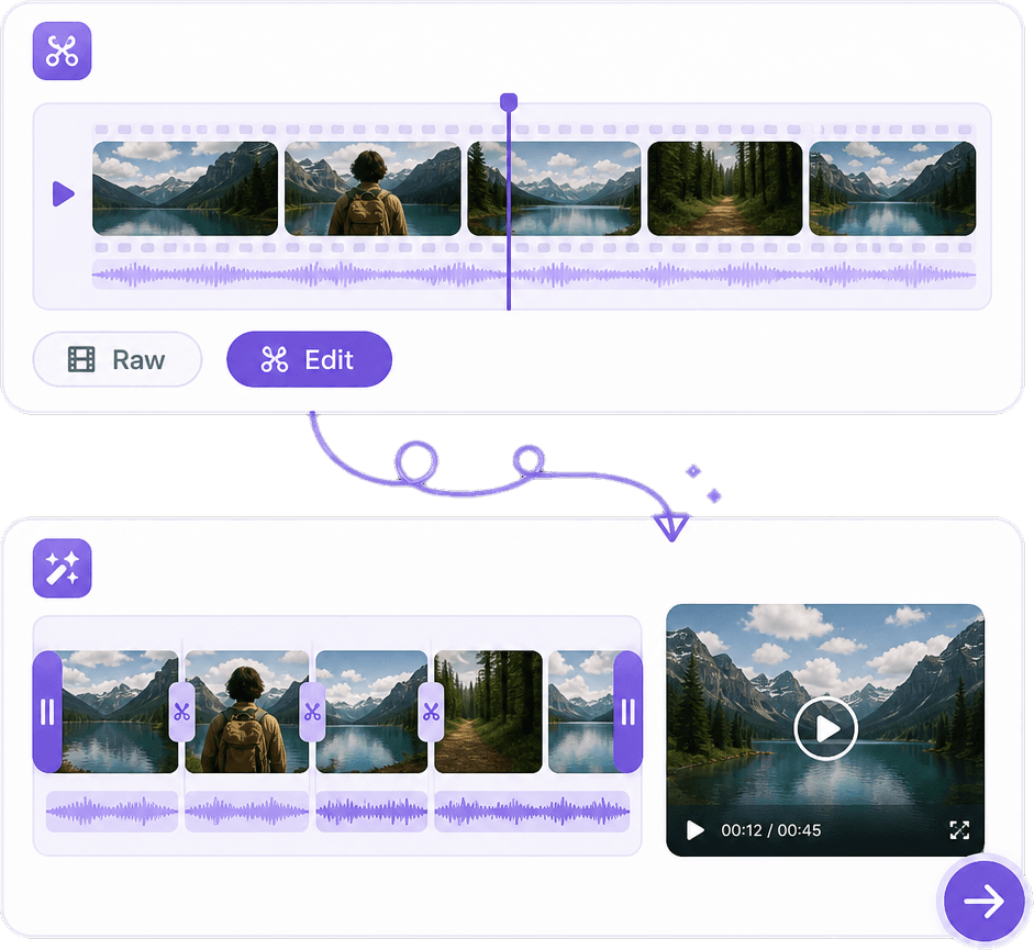 AI Script Video Voiceover and Captions