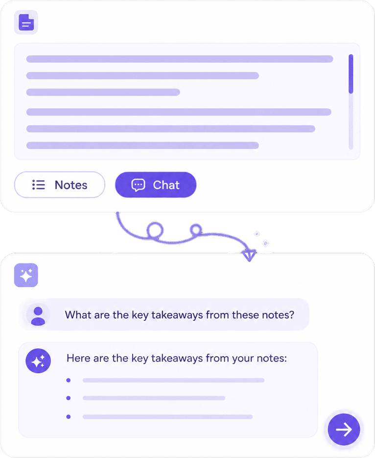 Chat with Notes